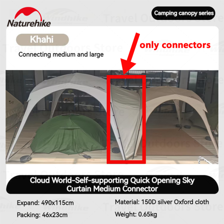 Camporax Cloud World-supporting Canopy Tent