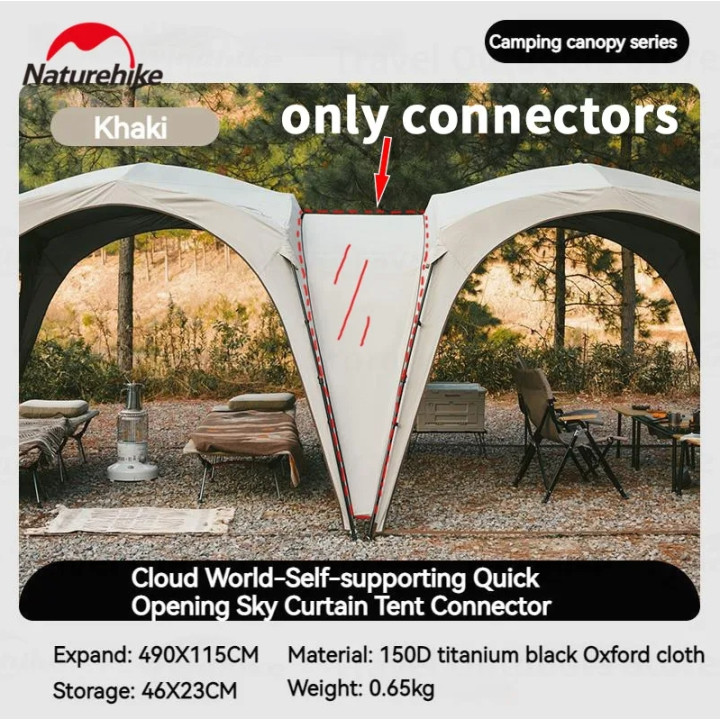 Camporax Cloud World-supporting Canopy Tent