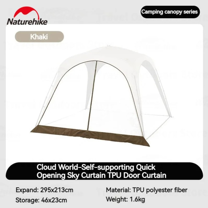 Camporax Cloud World-supporting Canopy Tent