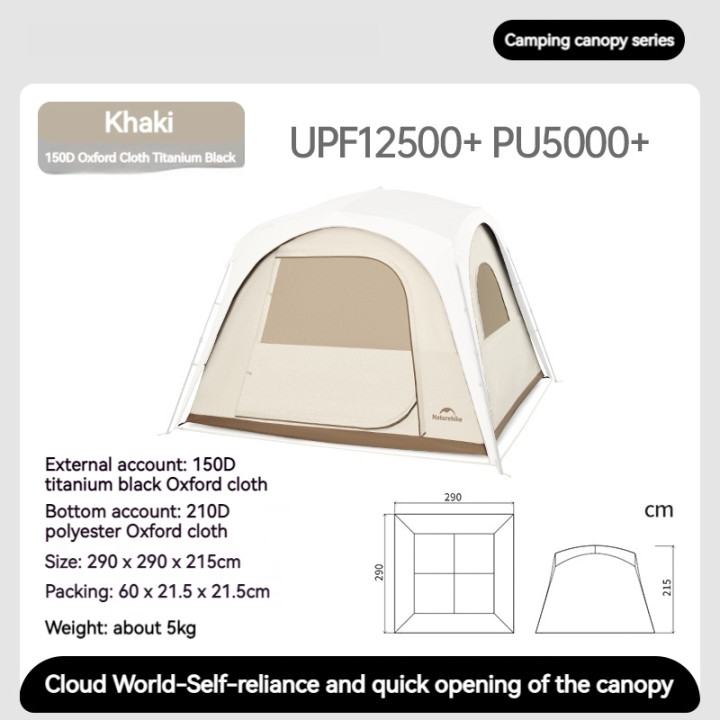 Camporax Cloud World-supporting Canopy Tent