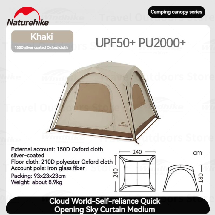 Camporax Cloud World-supporting Canopy Tent