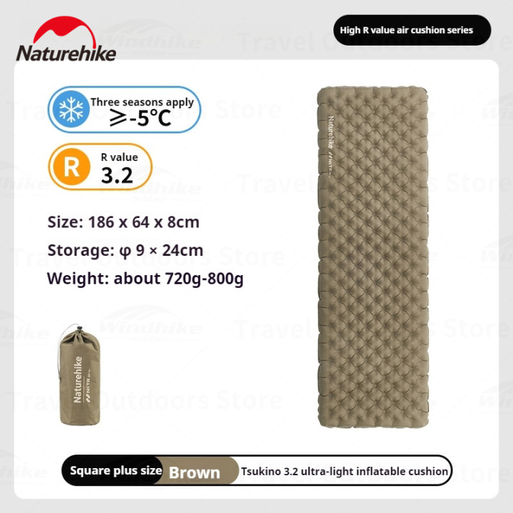 Colchão inflável para camping Camporax Naturehike R3.2
