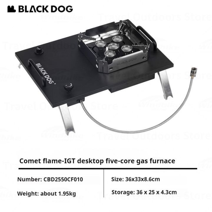 カンポラックス BLACKDOG タクティカル キャンプテーブル