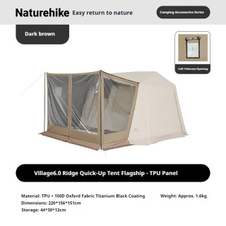 Painel de TPU Camporax Naturehike Village 6.0