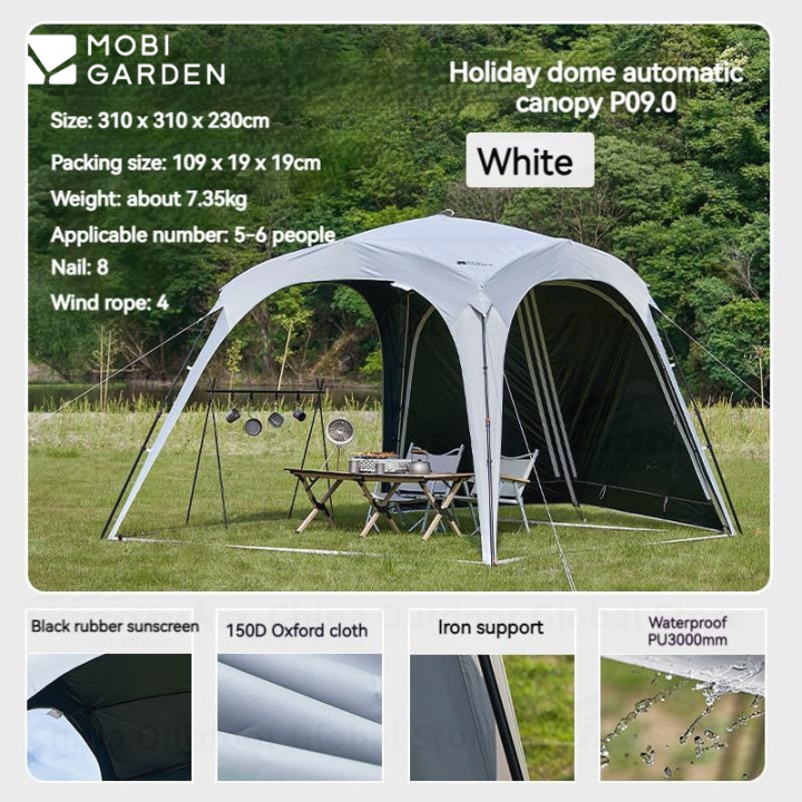 Camporax Holiday Dome automatisk baldakin