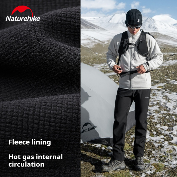 بنطال المشي لمسافات طويلة من نوع Camporax Naturehike Soft Shell