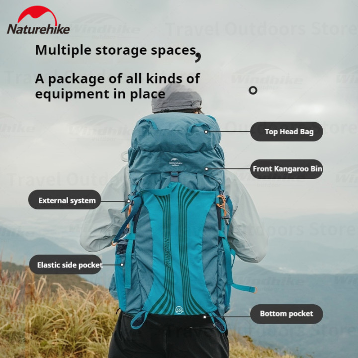 Mochilas de senderismo Camporax Naturehike (45-65 l)