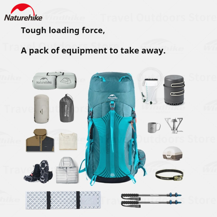 Mochilas de senderismo Camporax Naturehike (45-65 l)