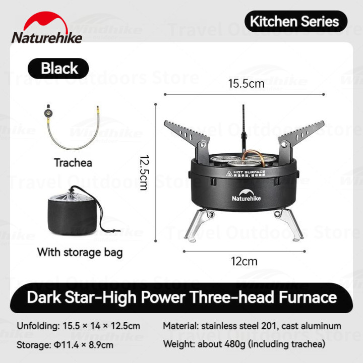 Camporax Naturehike Three Head Stove