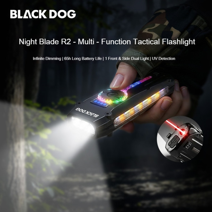 Camporax : Lampe torche tactique multifonctionnelle