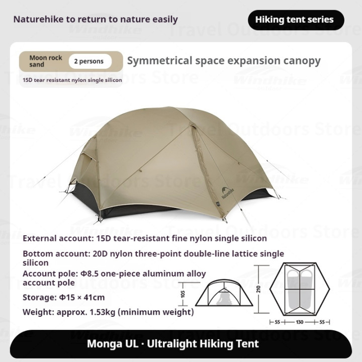 Camporax Naturehike Mongar UL Hiking Tent