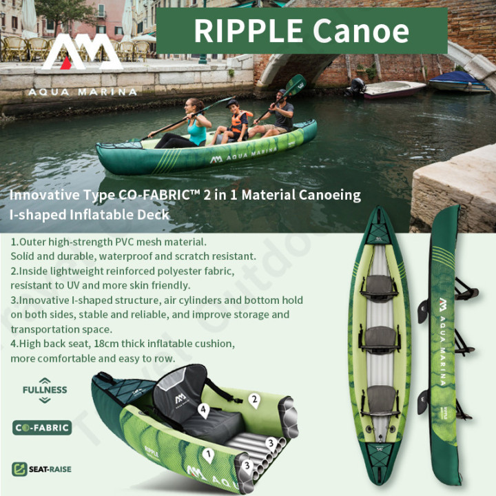 Barco inflável Camporax Aqua Marina Ripple