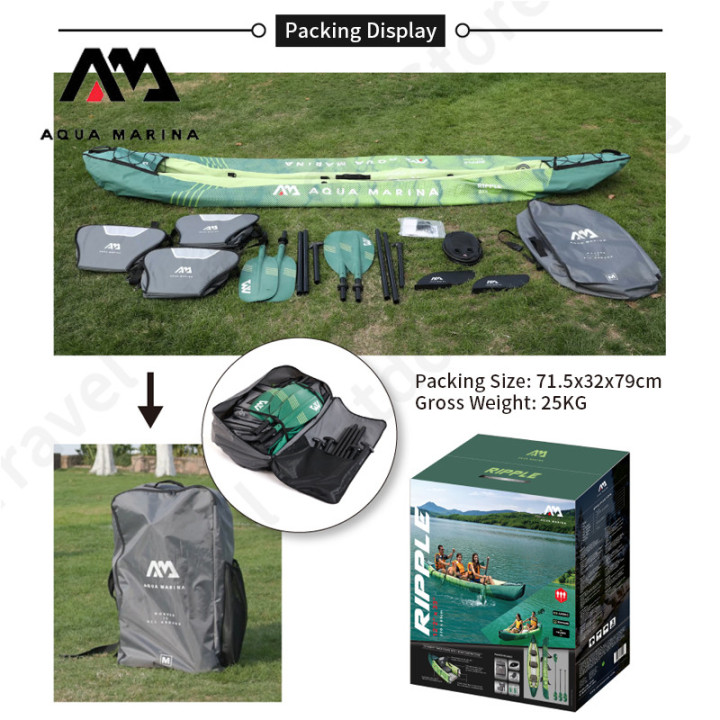 Barco inflável Camporax Aqua Marina Ripple