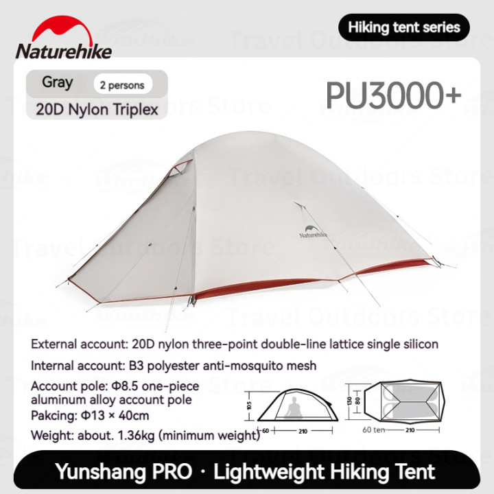 Camporax Naturehike Cloud Up Pro Zelt
