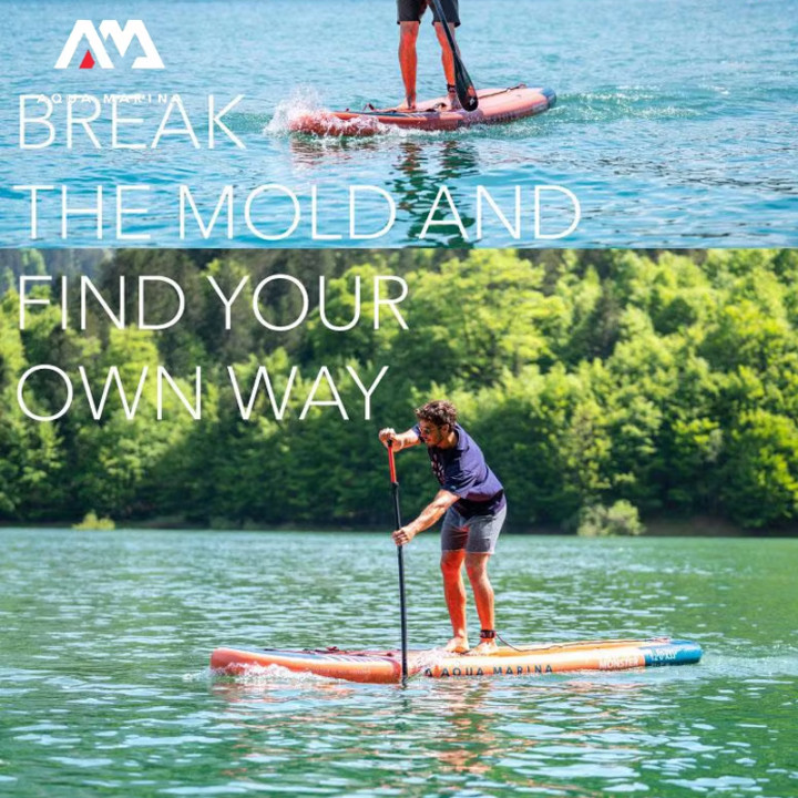 Prancha de Stand Up Paddle Inflável Camporax AQUA MARINA Monster