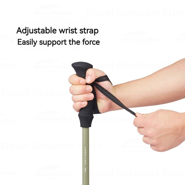 Camporax: Bastones de trekking de fibra de carbono Naturehike