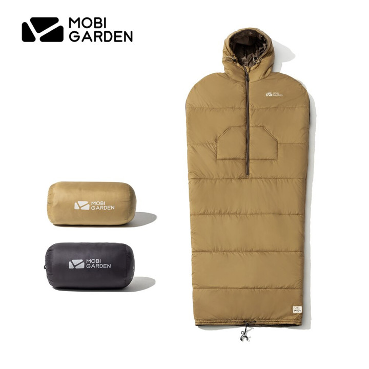 Camporax MOBI GARDEN Hooded Sleeping Bag