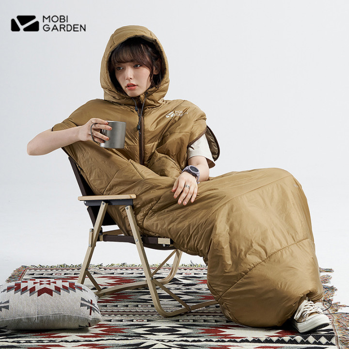 Camporax MOBI GARDEN Hooded Sleeping Bag