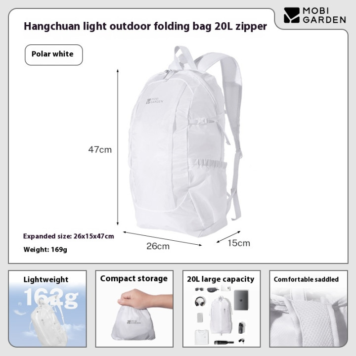 Camporax: Lightweight Foldable Backpack