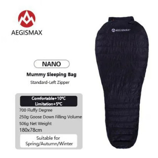 Camporax Aegismax NANO hanhenuntuvamakuupussi