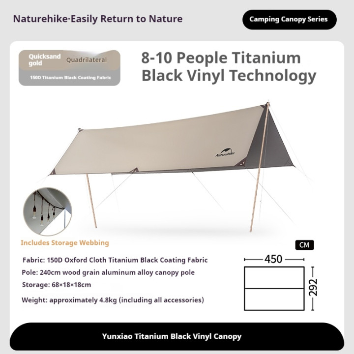 Camporax Naturehike Sun Shelter Canopy