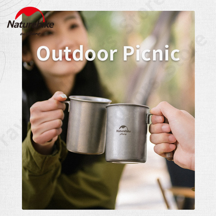 Camporax: Vajilla retro de acero inoxidable Naturehike