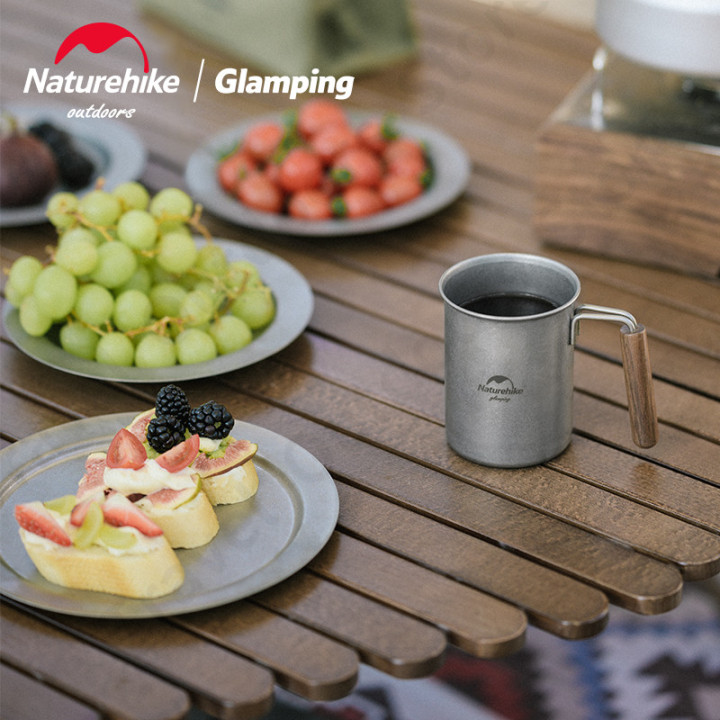 Camporax: Vajilla retro de acero inoxidable Naturehike