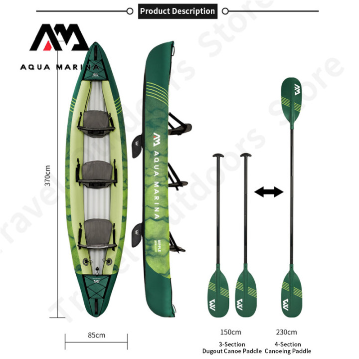 Barco inflável Camporax Aqua Marina RIPPLE