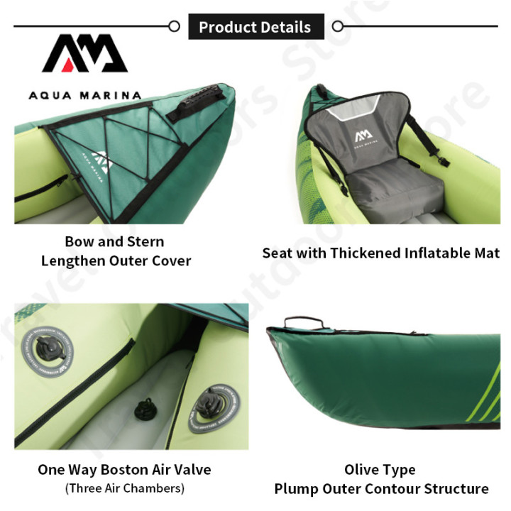 Barco inflável Camporax Aqua Marina RIPPLE