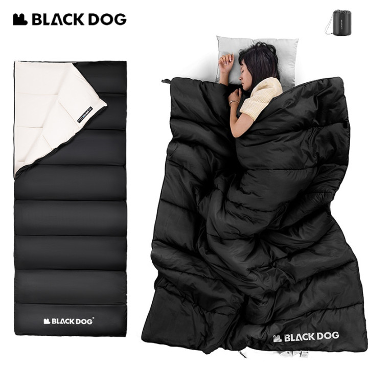 Sac de couchage Camporax Naturehike BLACKDOG à enveloppe