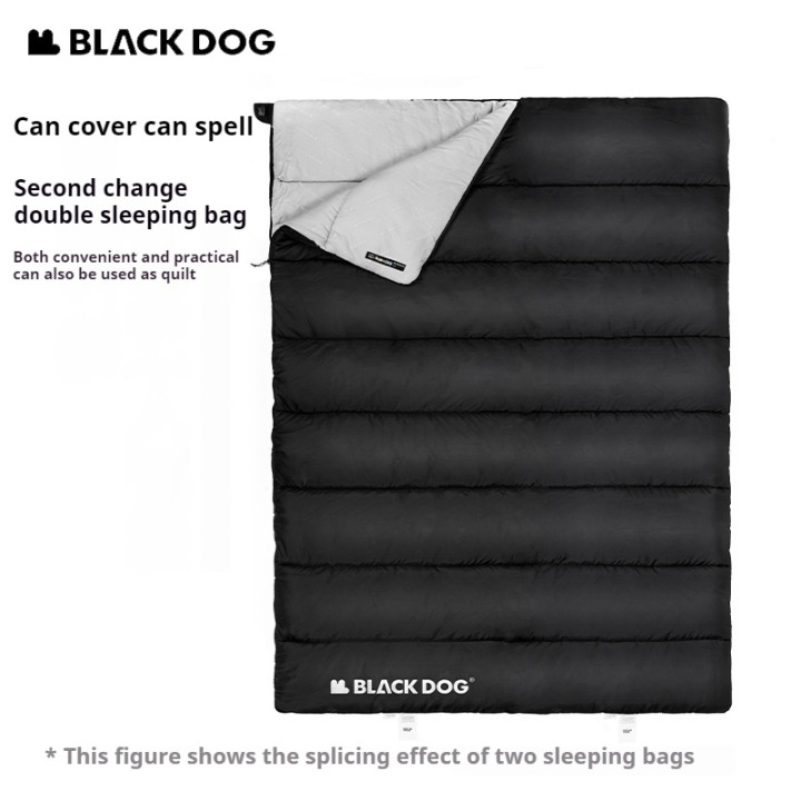 Sac de couchage Camporax Naturehike BLACKDOG à enveloppe
