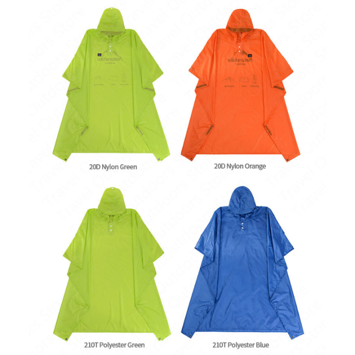 Capa de chuva 3 em 1 Camporax Naturehike