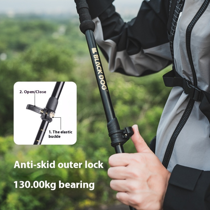 Camporax lette turstaver i aluminium