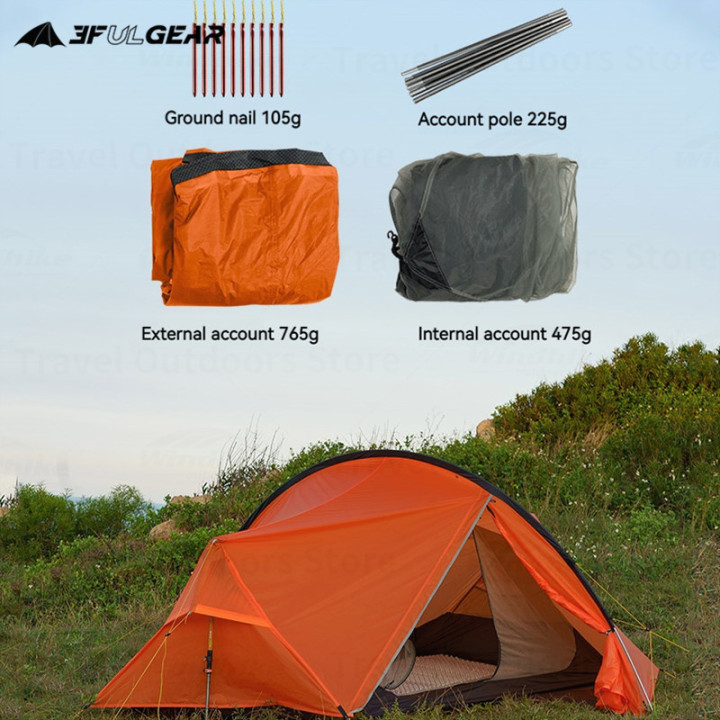 Camporax Dolphin2 Ultralight Double Tent