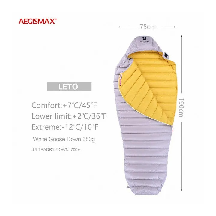 Camporax Leto Series Down Sleeping Bag