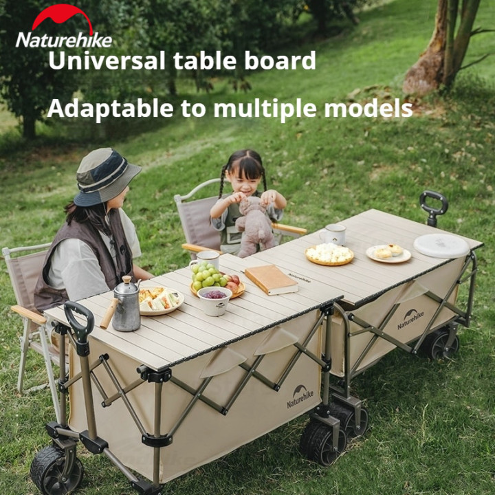 Camporax: Mesa dobrável com rodinhas Naturehike