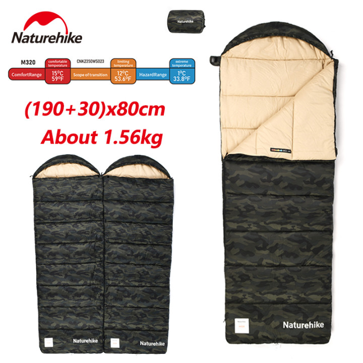 Śpiwór z kapturem Camporax Envelope