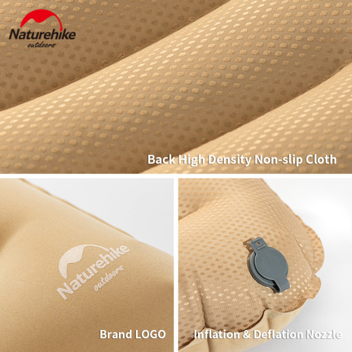 Camporax: Inflatable Camping Pillow - Naturehike