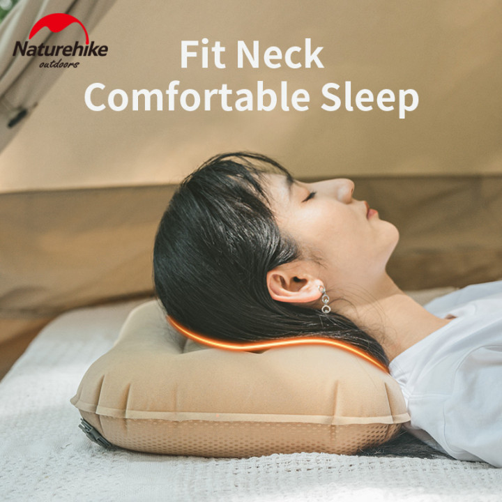 Camporax: Inflatable Camping Pillow - Naturehike