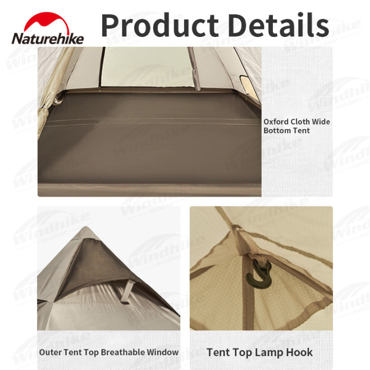 Camporax Naturehike Pyramid Campingtelt