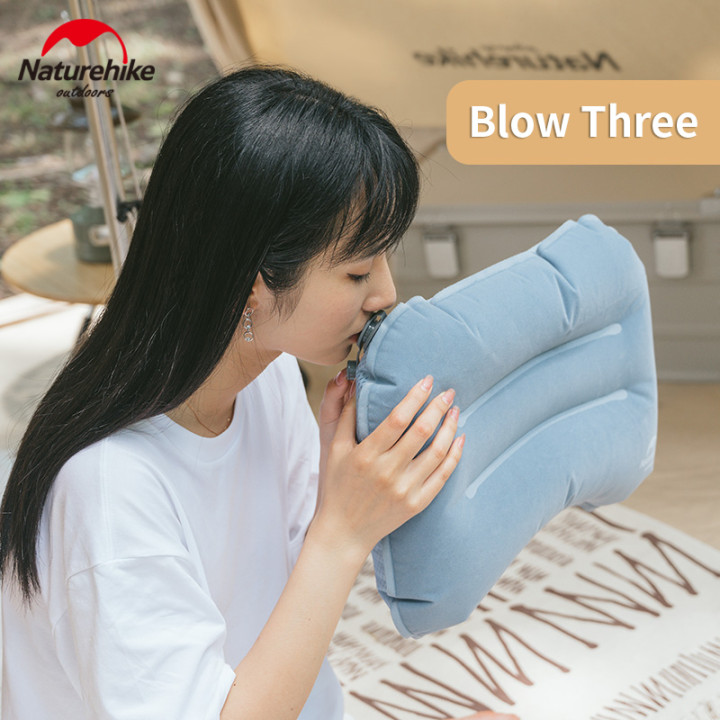 Camporax: Inflatable Camping Pillow - Naturehike