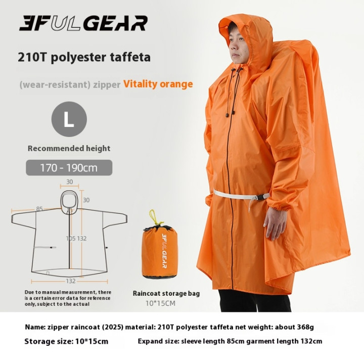 Camporax Ultralight Su Geçirmez Yağmurluk