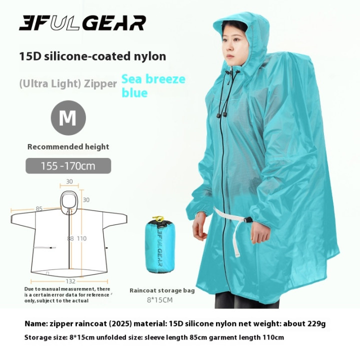 Camporax Ultralight Su Geçirmez Yağmurluk