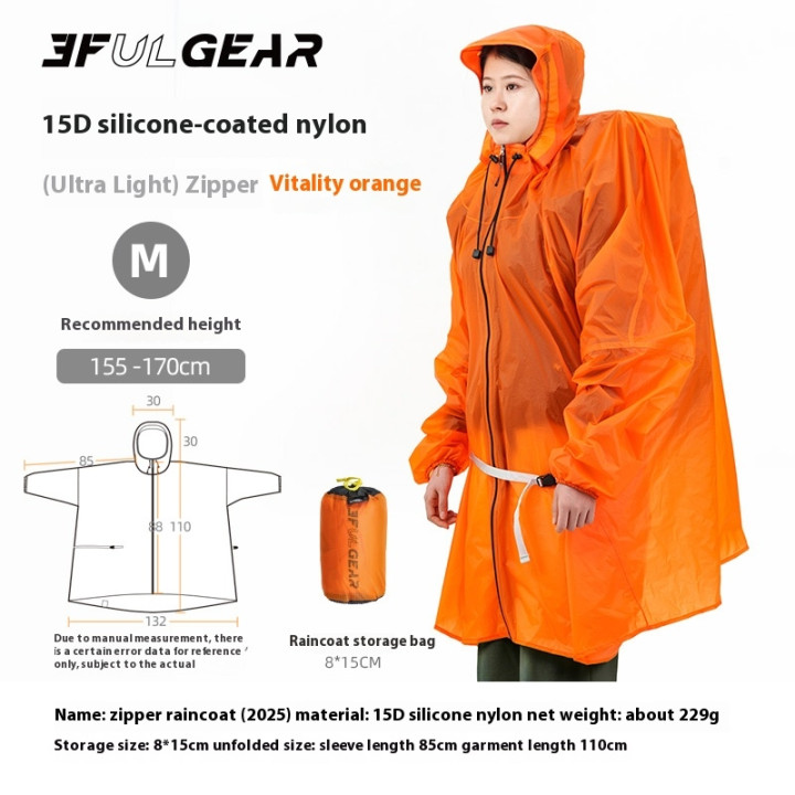 Camporax Ultralight Su Geçirmez Yağmurluk