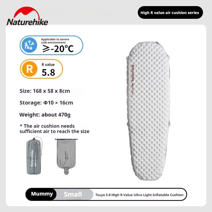Mata do spania Camporax Naturehike R-Value