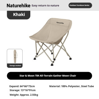 Camporax Moon Chair - Naturehike Açık Hava Kampı