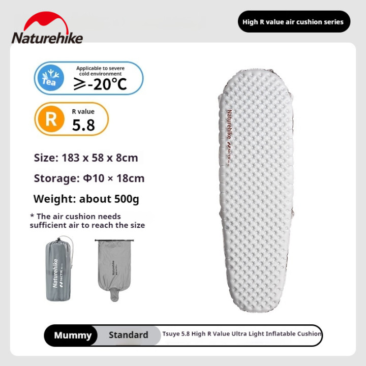 Mata do spania Camporax Naturehike R-Value