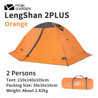Tente Camporax LengShan 2/3 personnes - Portable et prête pour l'hiver