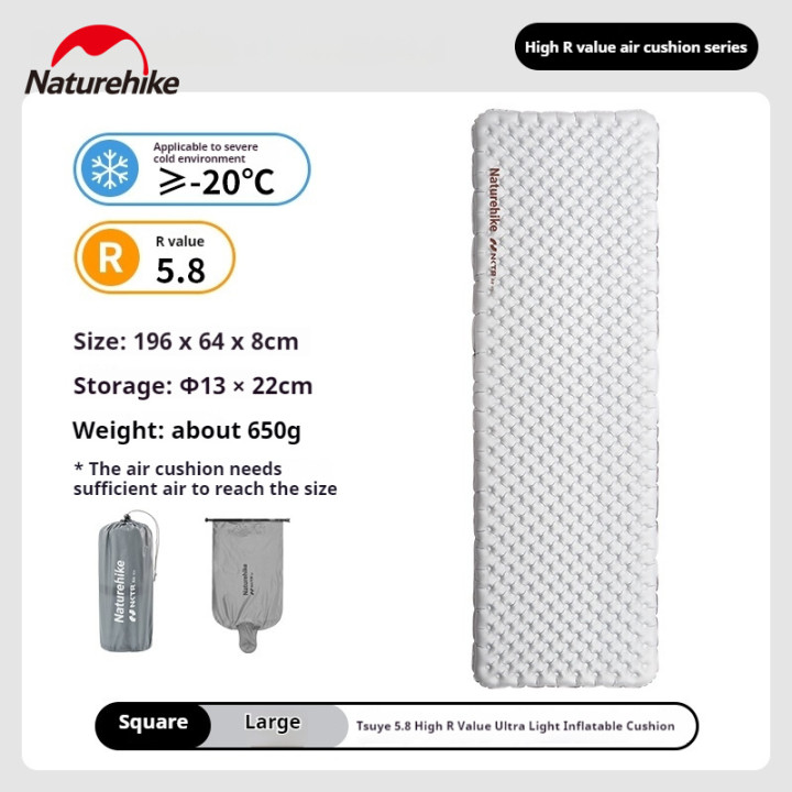 Mata do spania Camporax Naturehike R-Value