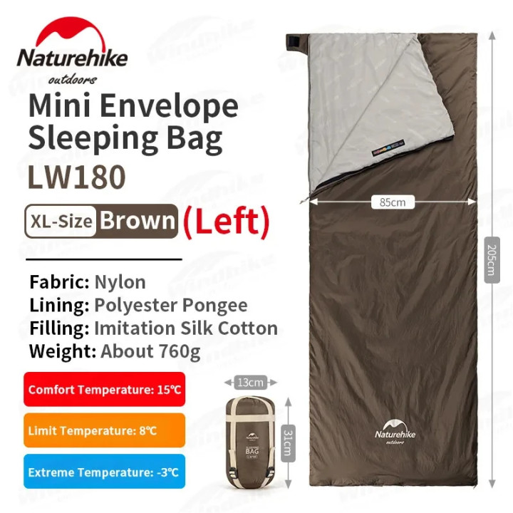 カンポラックス ネイチャーハイク LW180 寝袋